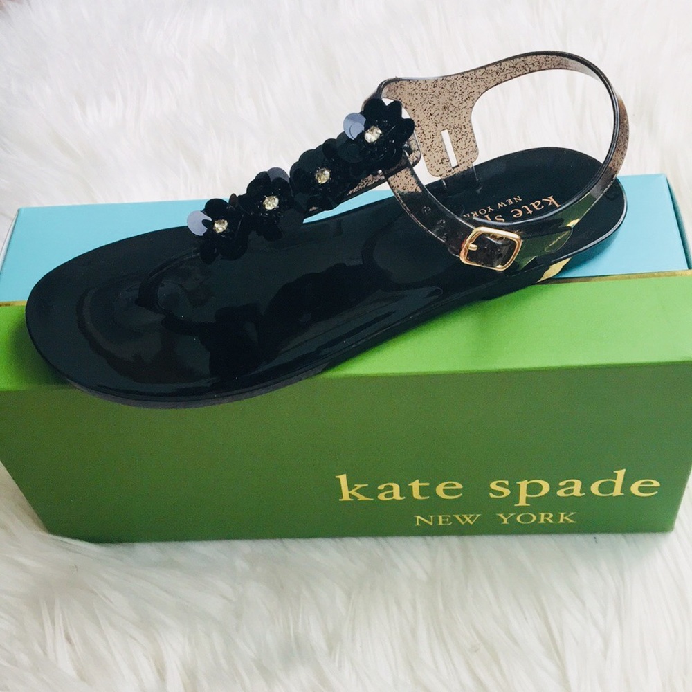 LAST ONE- NIB Kate Spade Farrah Jelly Sandals - Picture 3 of 6